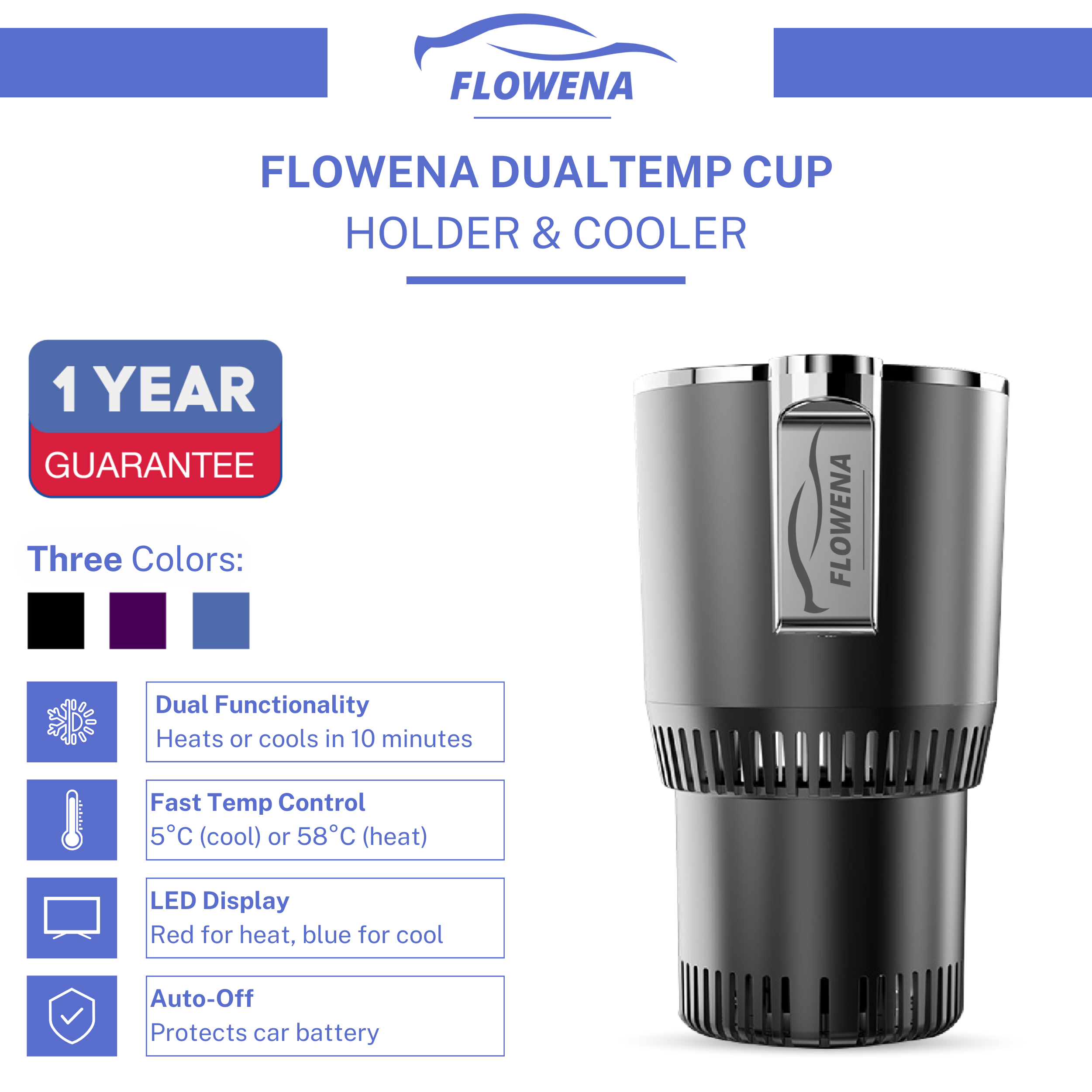 Kuhita DUALTEMP TRAVEL CUP HOLDER & COOLER