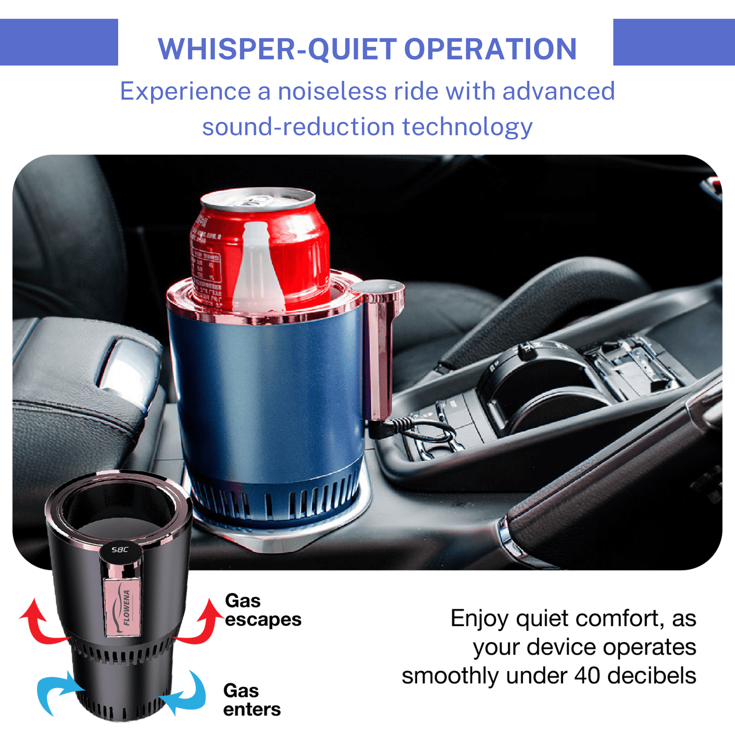Kuhita DUALTEMP TRAVEL CUP HOLDER & COOLER